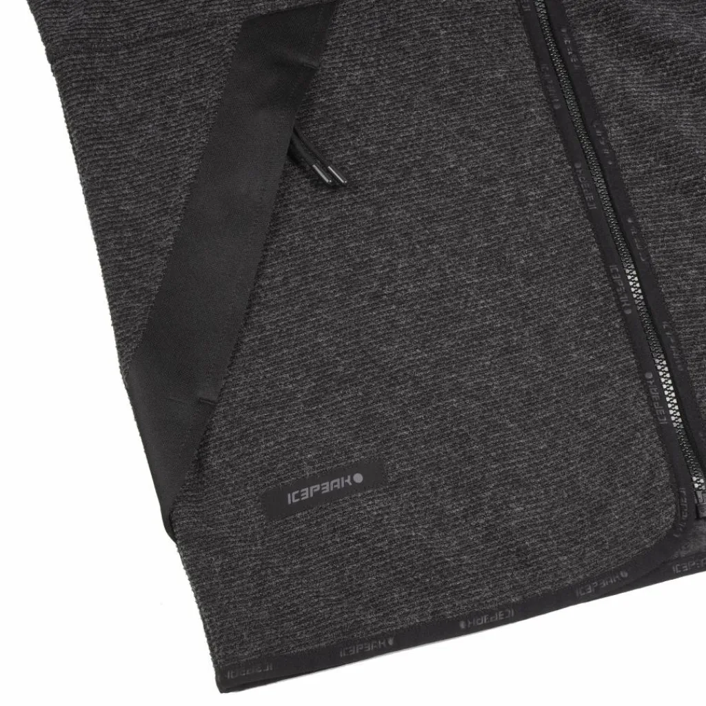 Icepeak Ardes fleece vest heren grey< Fleece Vest
