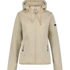 Fleece Vest-Icepeak Auen fleece vest dames beige