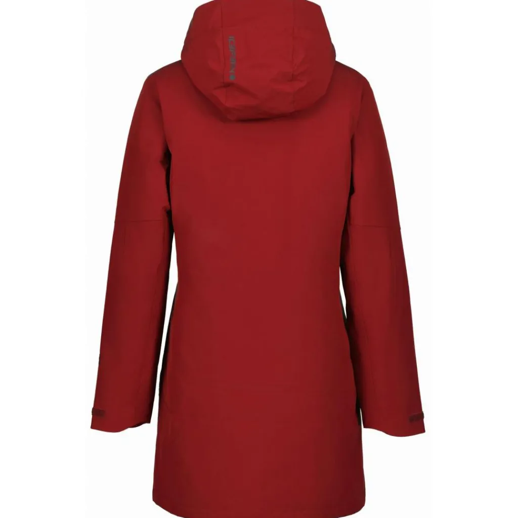 Icepeak Bagheria parka outdoor jack dames wine< Outdoor Jack