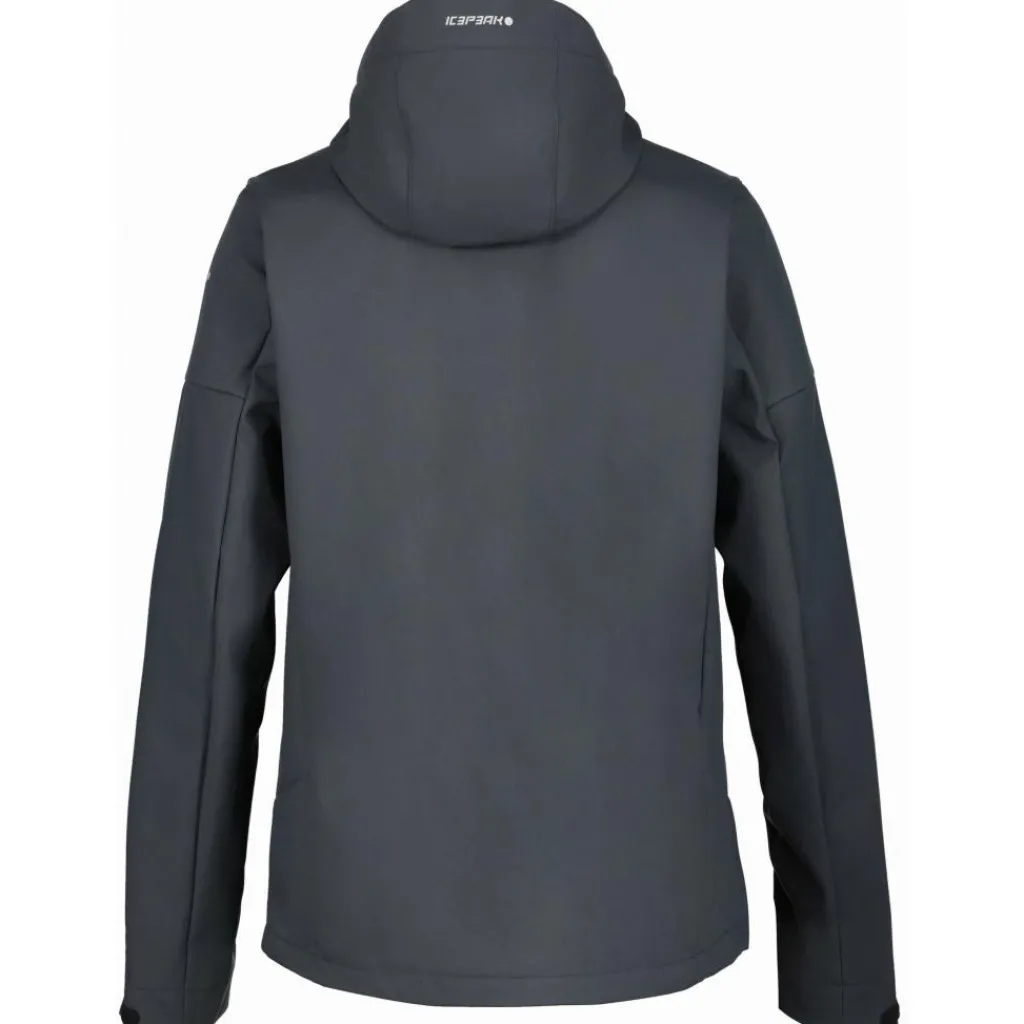 Outdoor Jack-Icepeak Barmstedt softshell jas heren anthracite