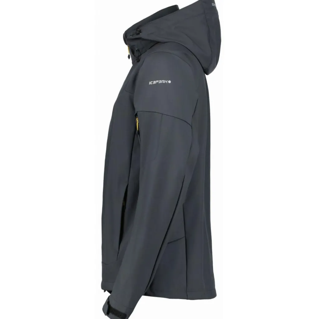 Outdoor Jack-Icepeak Barmstedt softshell jas heren anthracite