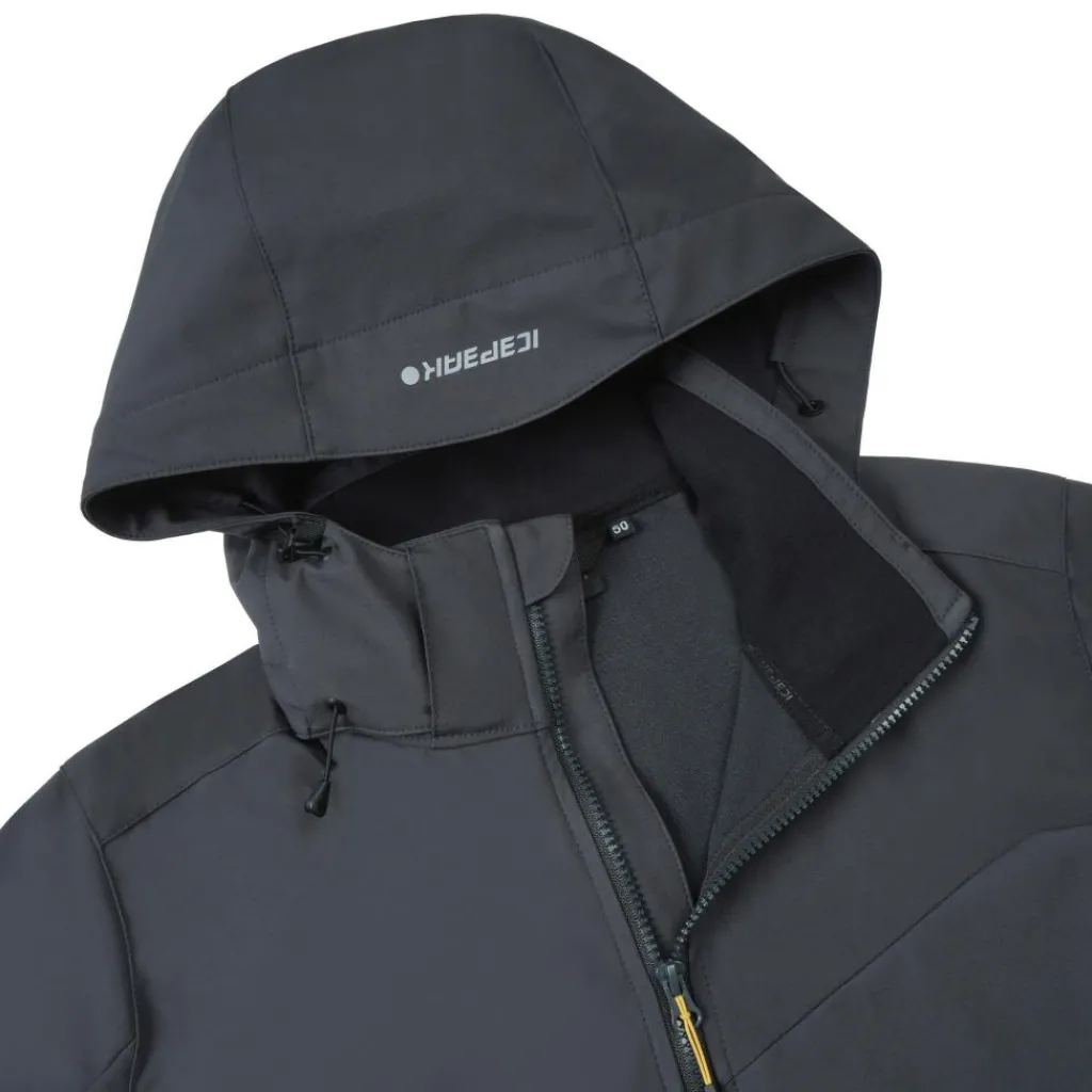 Outdoor Jack-Icepeak Barmstedt softshell jas heren anthracite
