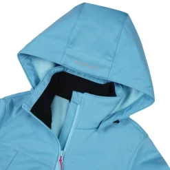 Icepeak Boise softshell jas dames light blue< Outdoor Jack