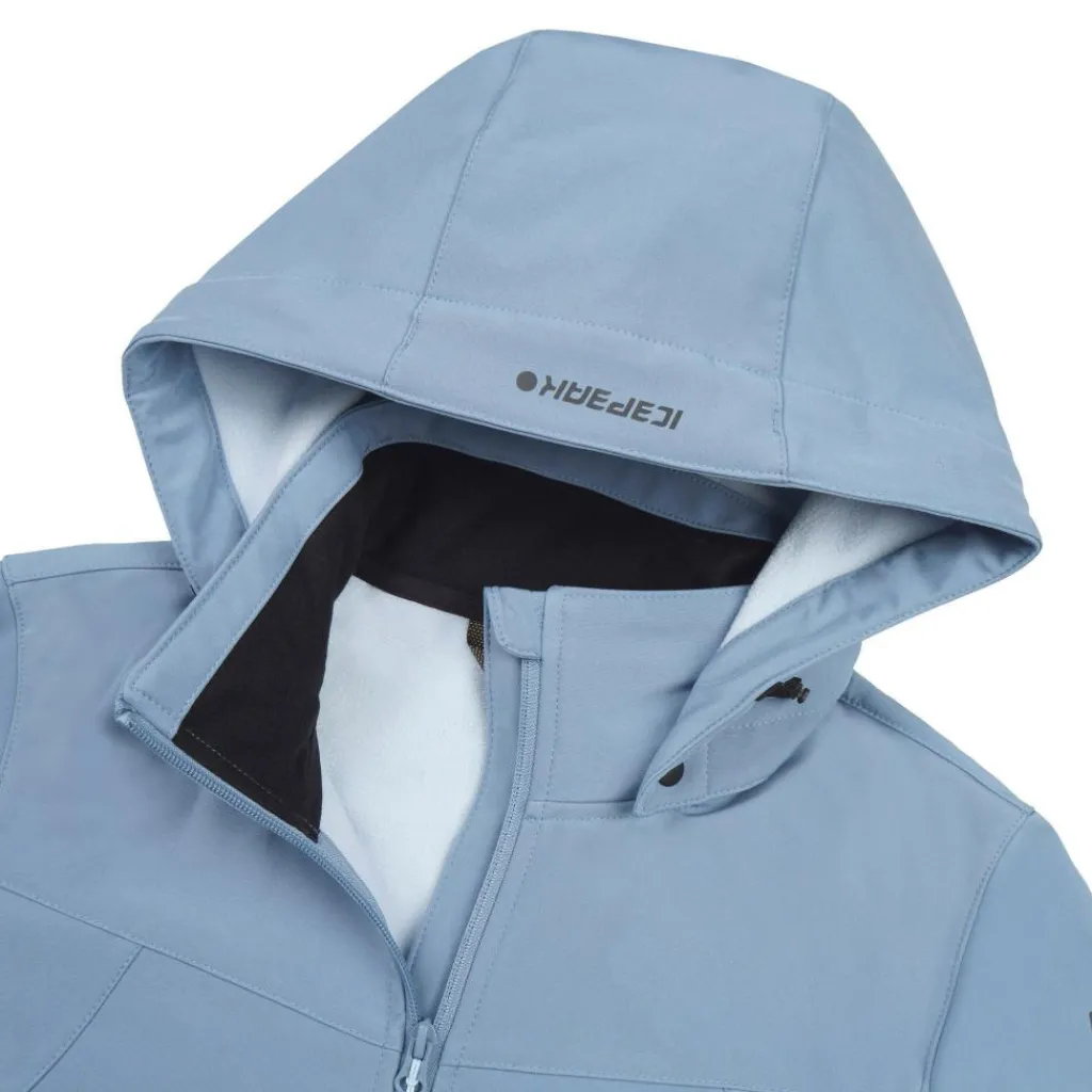 Outdoor Jack-Icepeak Brenham softshell jas dames blue