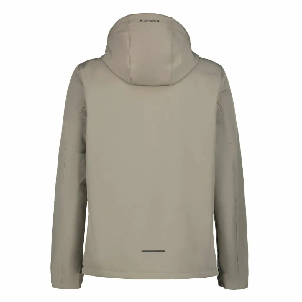 Outdoor Jack-Icepeak Brimfield softshell jas heren grey