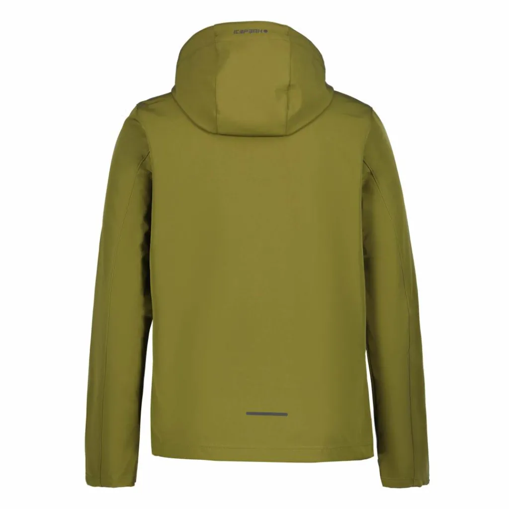Outdoor Jack-Icepeak Brimfield softshell jas heren groen