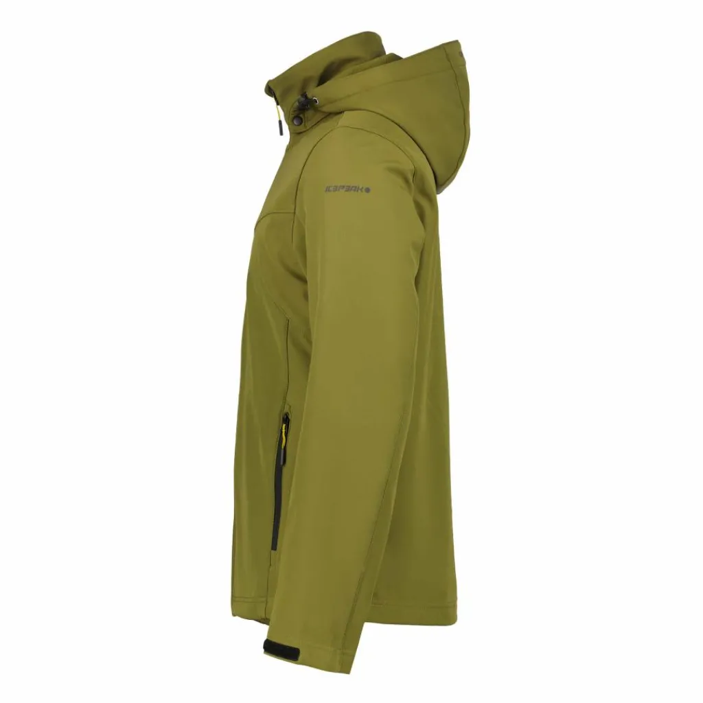 Outdoor Jack-Icepeak Brimfield softshell jas heren groen