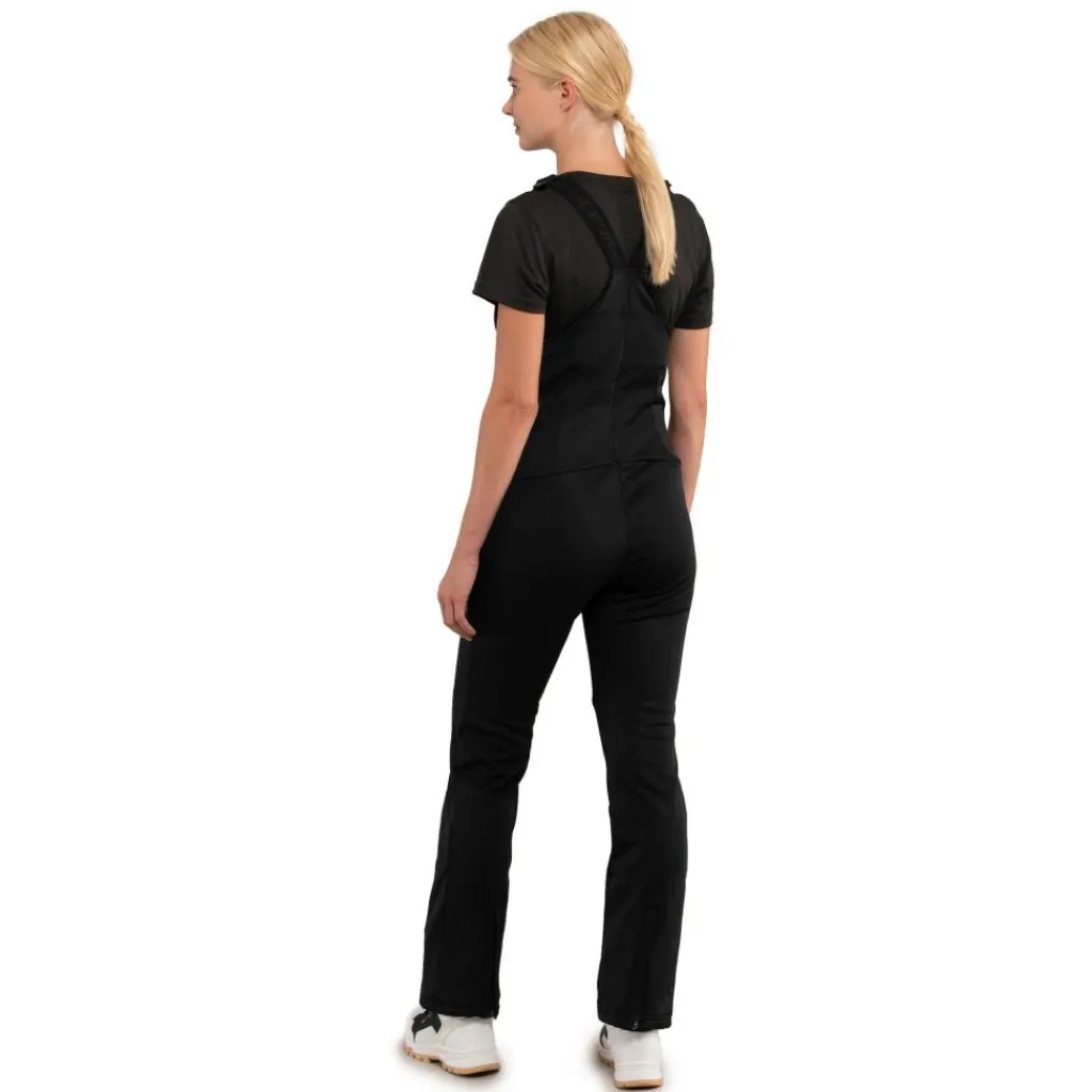 Icepeak Exira salopette skibroek dames black< Skibroeken|Wintersport