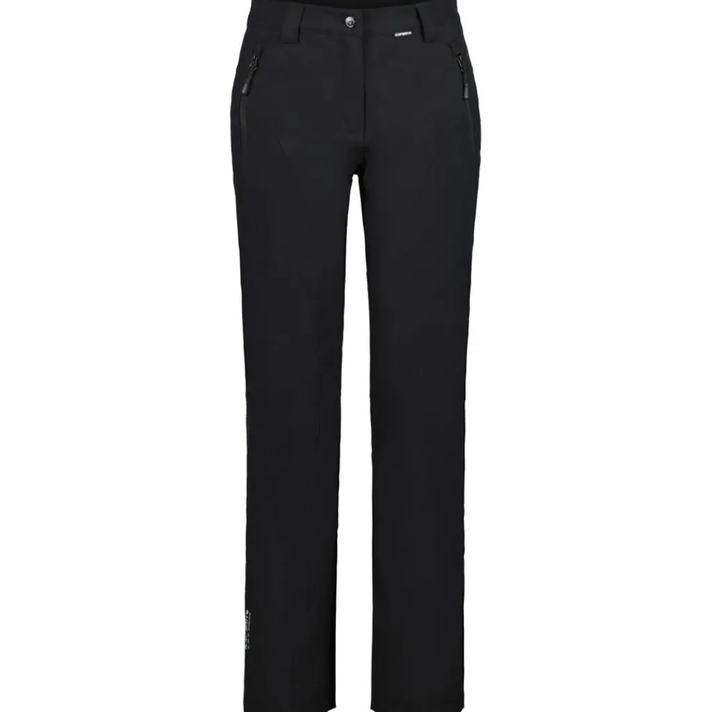 Icepeak Freyung long size skibroek dames zwart< Skibroeken|Wintersport