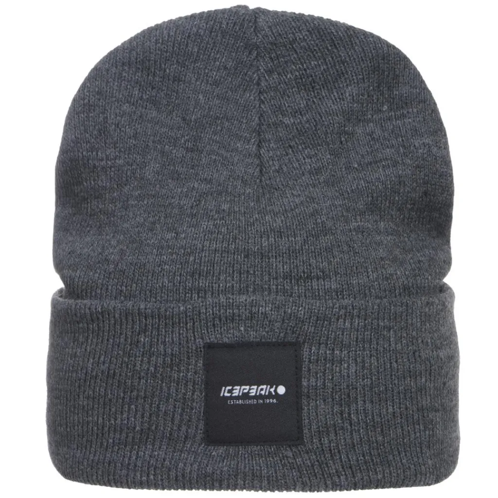 Mutsen|Wintersport-Icepeak Harcourt muts lead grey