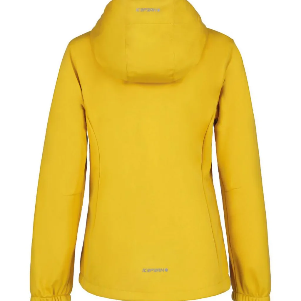 Outdoor Jack-Icepeak Kleve softshell jas junior yellow