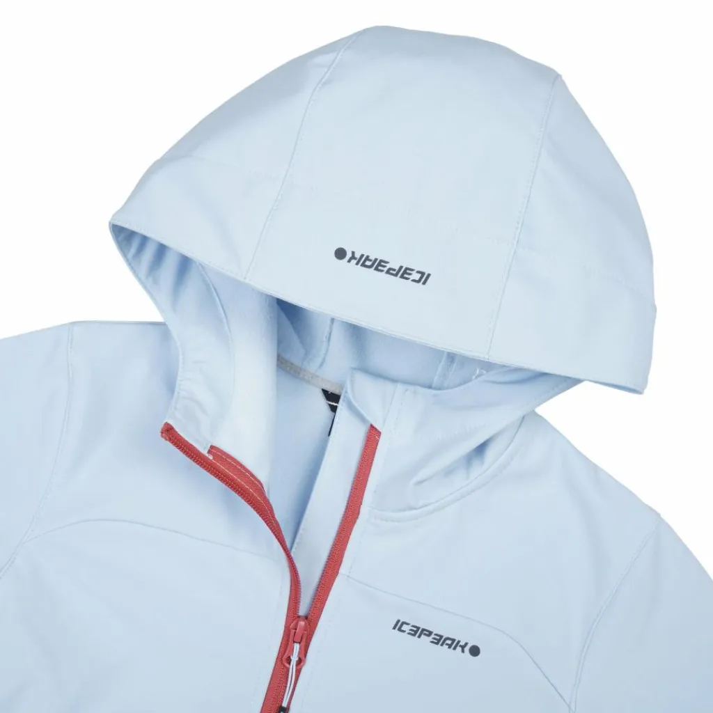 Icepeak Kobryn softshell jas junior light blue< Outdoor Jack