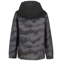 Outdoor Jack-Icepeak Kremmen softshell jas junior donkergrijs