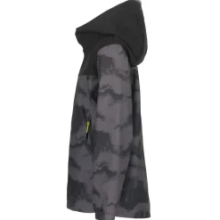 Outdoor Jack-Icepeak Kremmen softshell jas junior donkergrijs