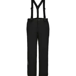 Icepeak Lisman salopette skibroek junior zwart< Wintersport|Skibroeken
