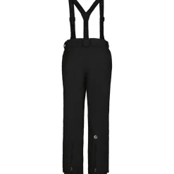 Icepeak Lisman salopette skibroek junior zwart< Wintersport|Skibroeken