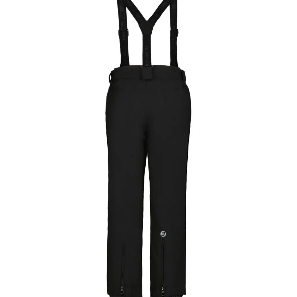 Icepeak Lisman salopette skibroek junior zwart< Wintersport|Skibroeken