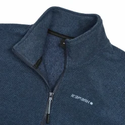 Fleece Vest-Icepeak Yoyuk fleece vest junior dark blue