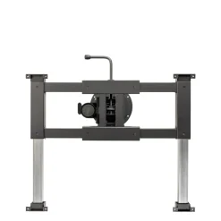 Ilse Lifttafelpoot draaibaar en verschuifbaar antraciet< Tafelpoten