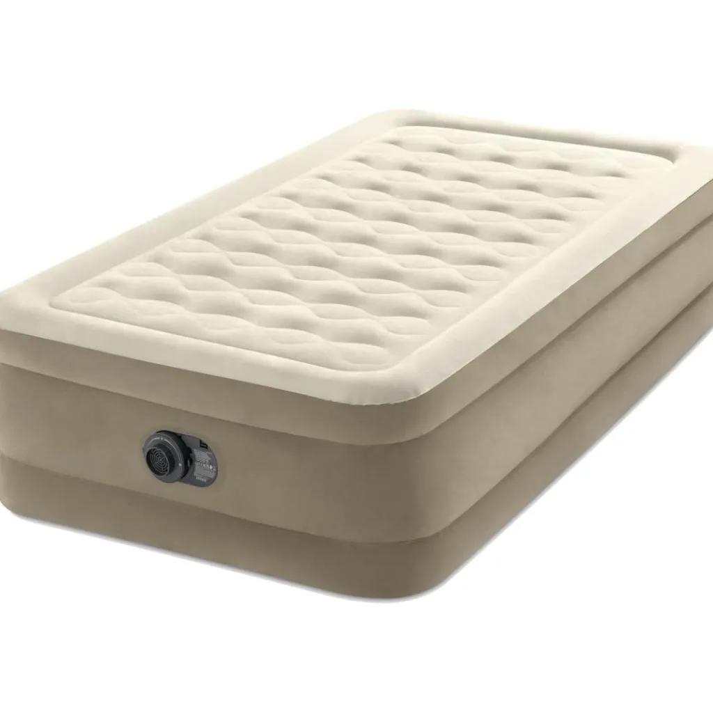 Intex Dura-Beam Deluxe Ultra Plush Twin luchtbed< Luchtbedden