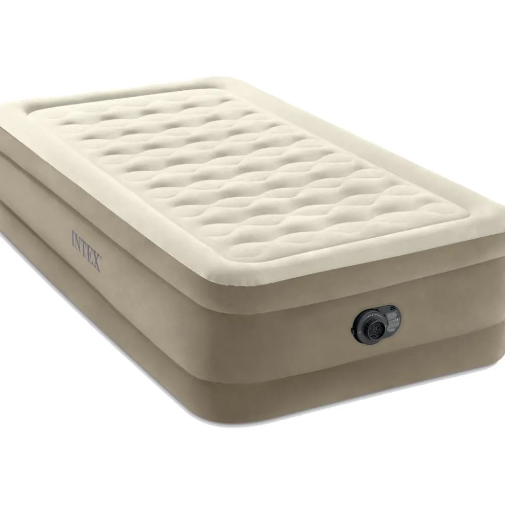 Intex Dura-Beam Deluxe Ultra Plush Twin luchtbed< Luchtbedden