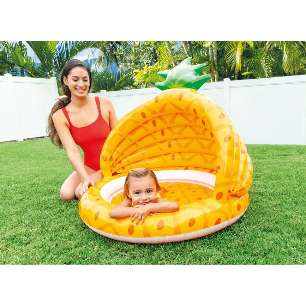 Intex Pineapple opblaasbaar zwembad ø 102 cm< Opblaasbaar Zwembad