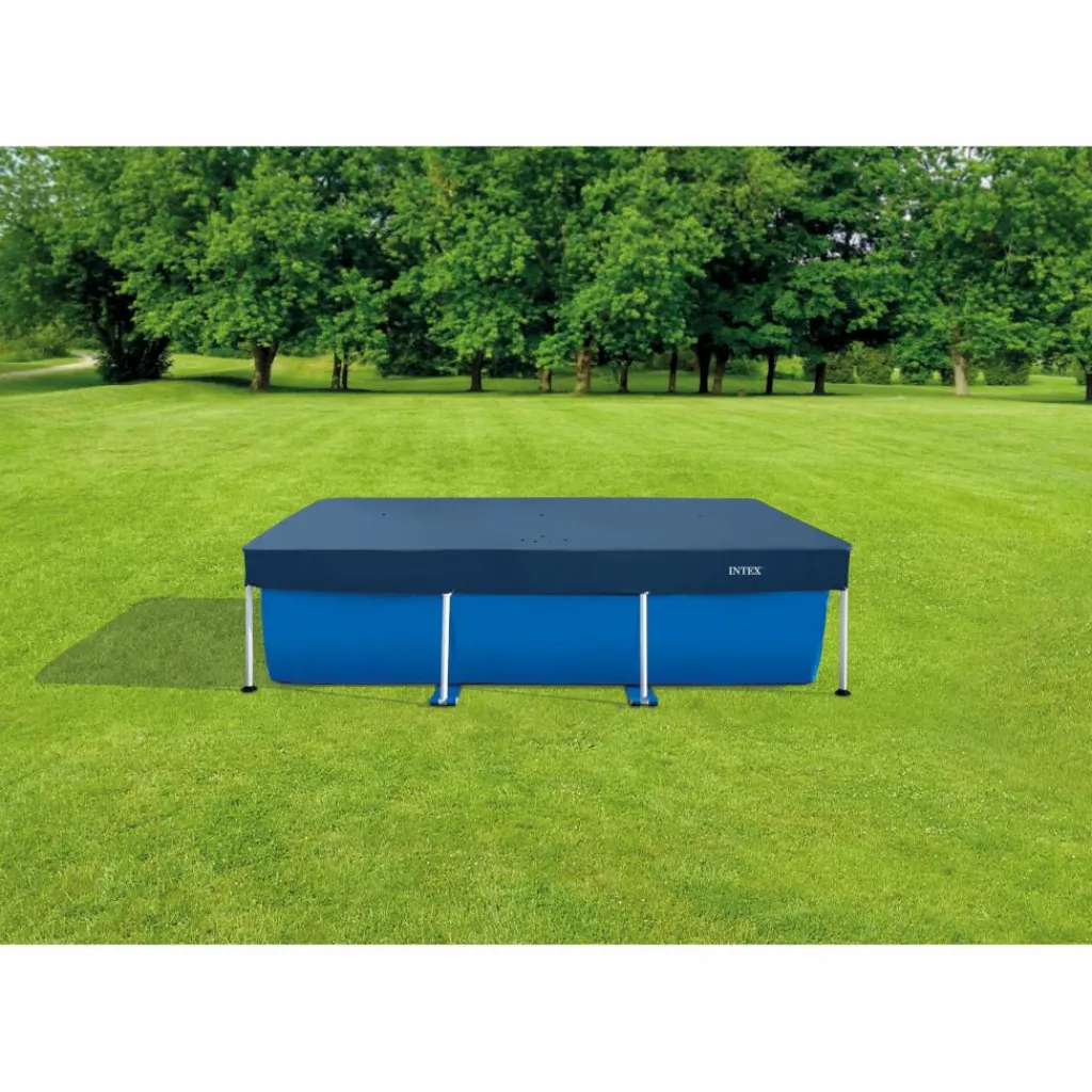 Intex Rectangular Frame 260 x 160 Pool Cover afdekzeil< Zwembad Accessoires