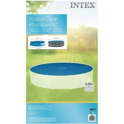 Zwembad Accessoires-Intex Solar Cover ø 488 noppenfolie