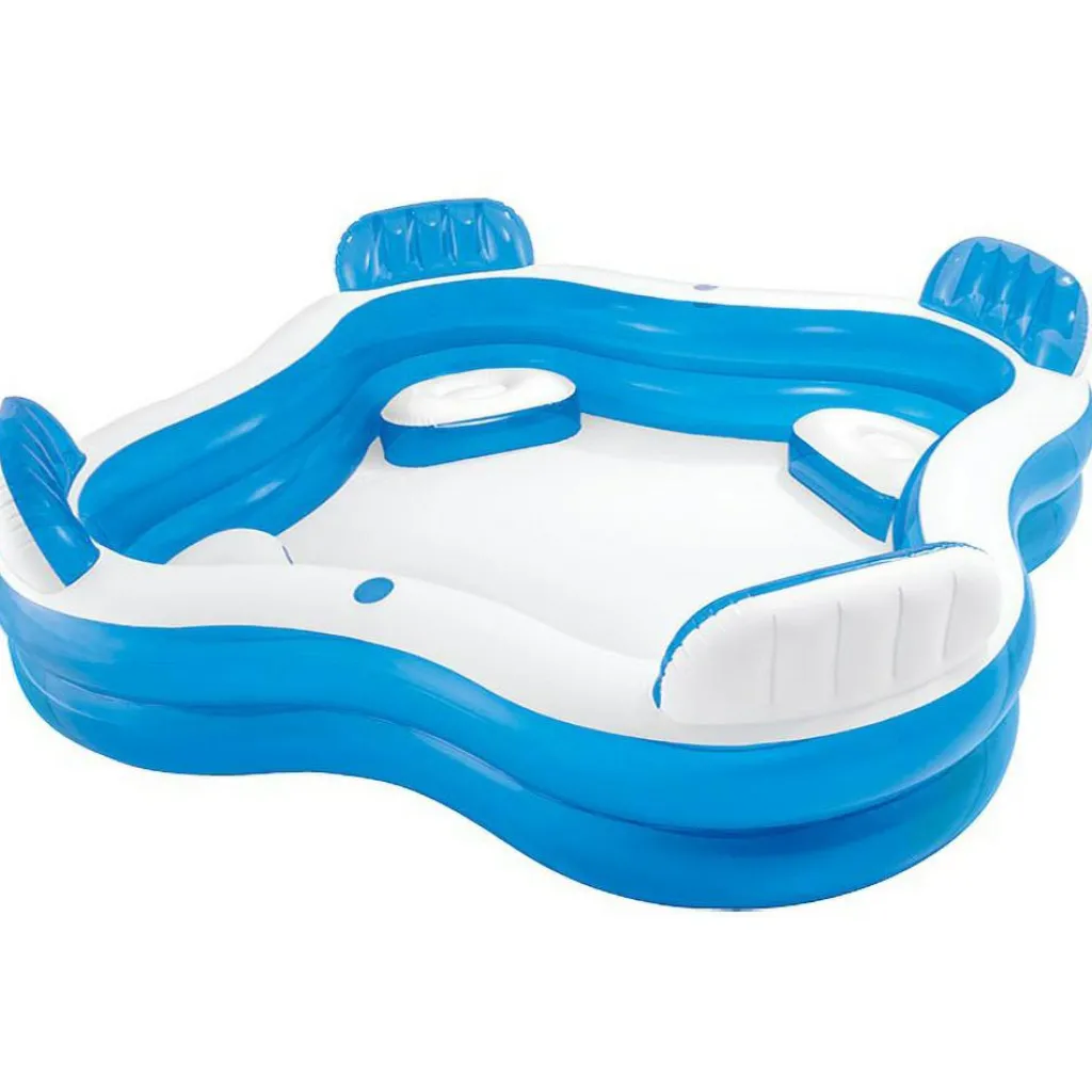 Opblaasbaar Zwembad-Intex Swim Center Family opblaasbaar zwembad 229 x 229 cm