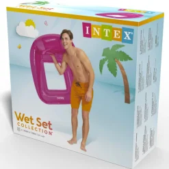 Fun-Intex Transparant drijfstoel assorti