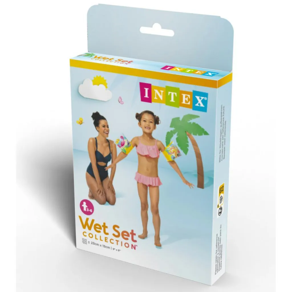 Zwemmen & Duiken-Intex Tropical Buddies zwembandjes 3 - 6 jaar multicolour
