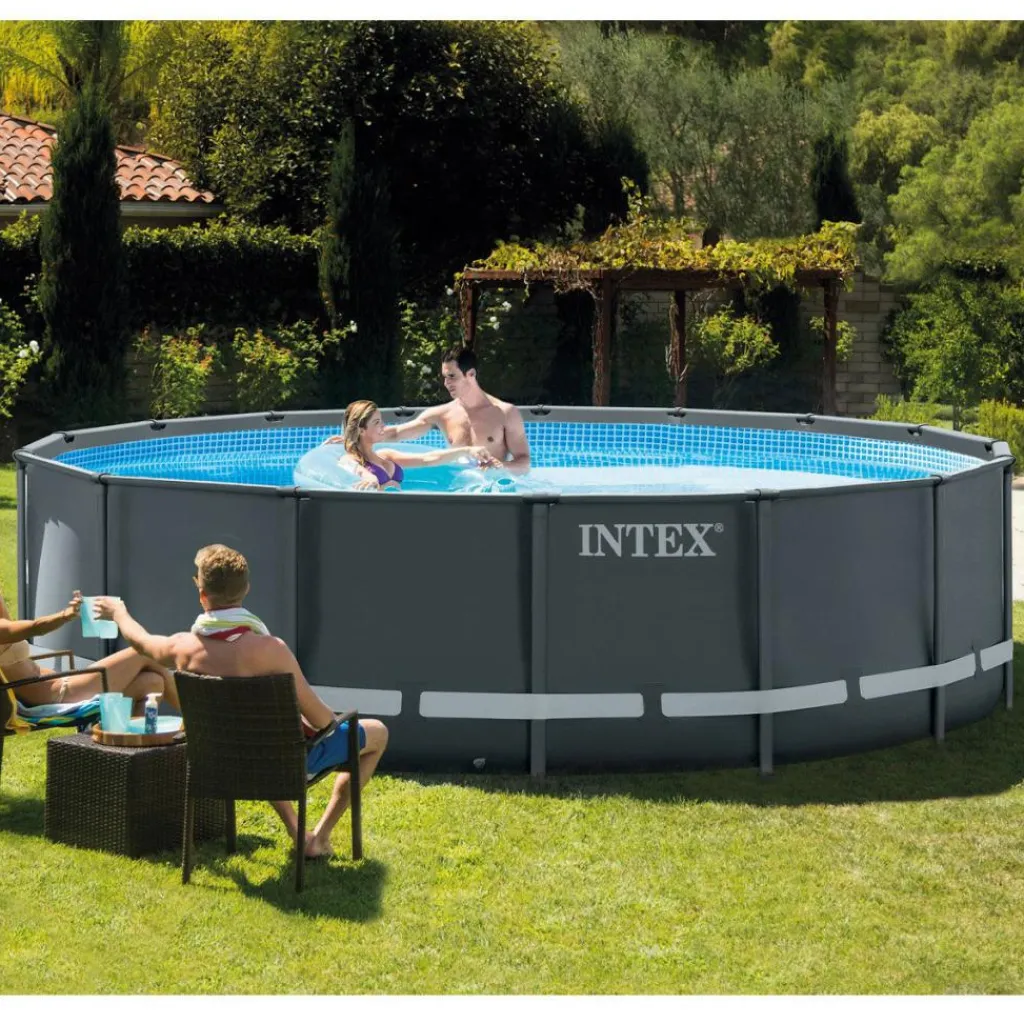 Opzetzwembad-Intex Ultra XTR Frame 488 x 122 zwembad