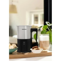 Inventum MK350 melkopschuimer zwart< Keukenapparaten