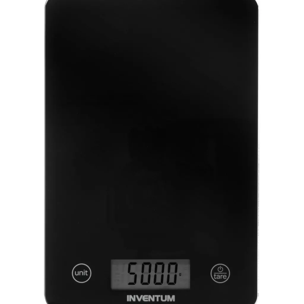 Keukenapparaten-Inventum WS305B keukenweegschaal zwart