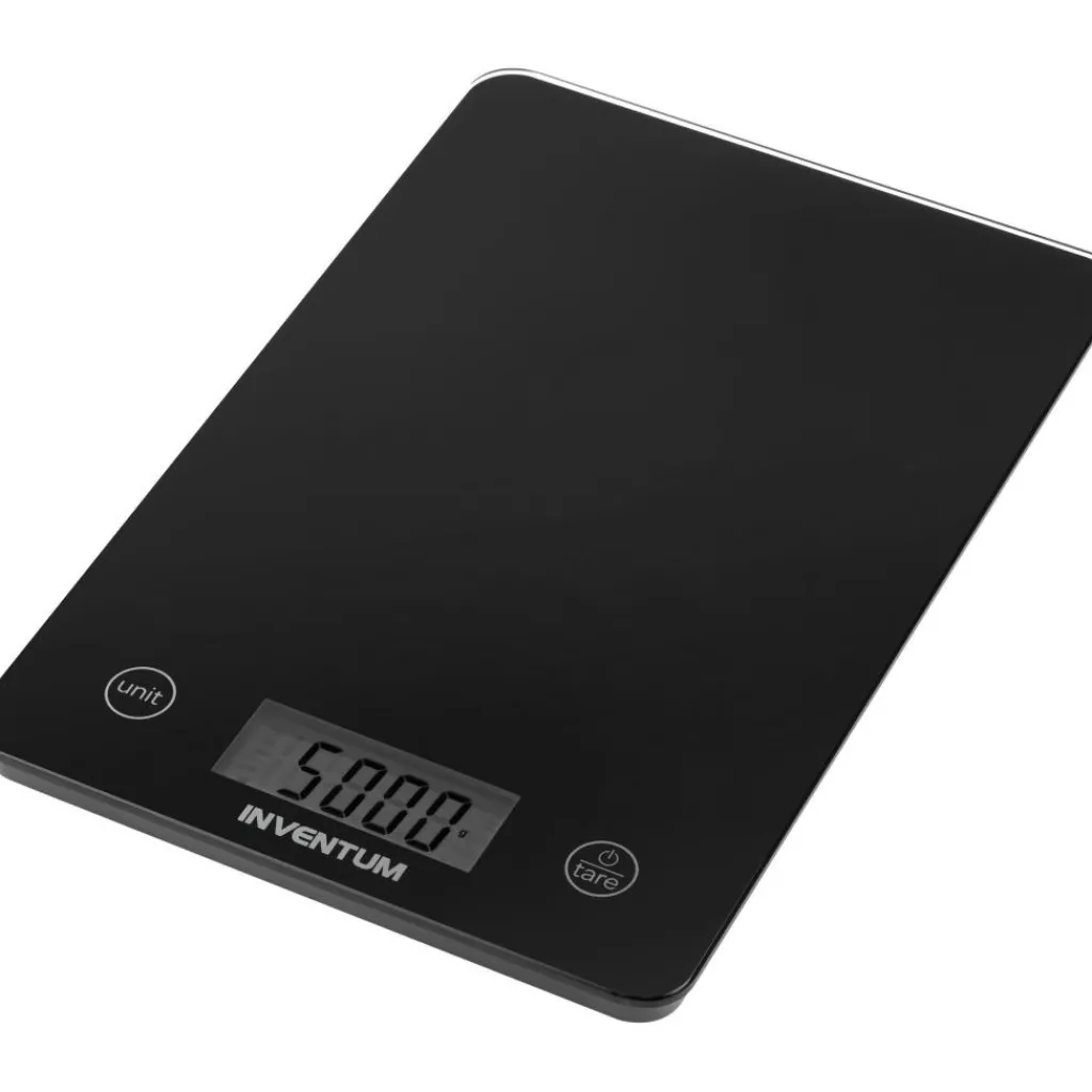 Keukenapparaten-Inventum WS305B keukenweegschaal zwart
