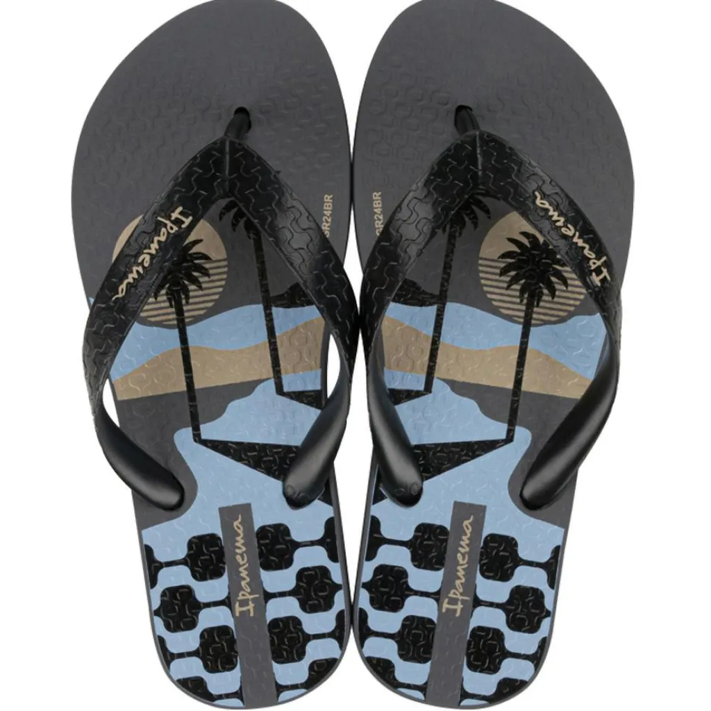 Slippers-Ipanema Classic slippers kids grey black