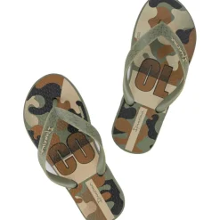 Ipanema Temas slippers kids green brown< Slippers