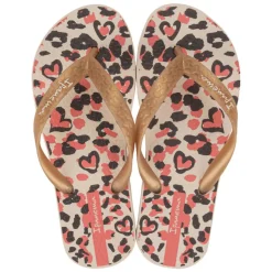 Ipanema Temas slippers kids beige gold< Slippers