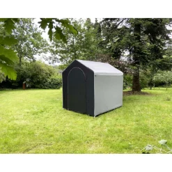 Isabella Mega Space schuurtent grey< Tunneltenten|Schuurtenten