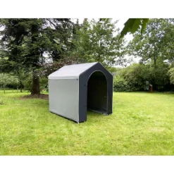 Isabella Mega Space schuurtent grey< Tunneltenten|Schuurtenten