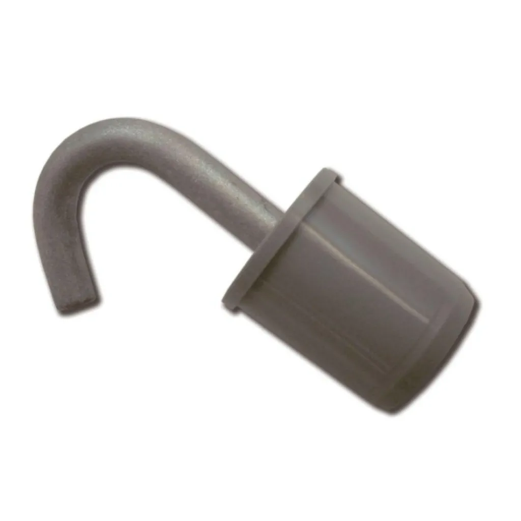 Isabella Zinox eindstuk met haak ø 25 mm< Tentstokken|Tentstokken