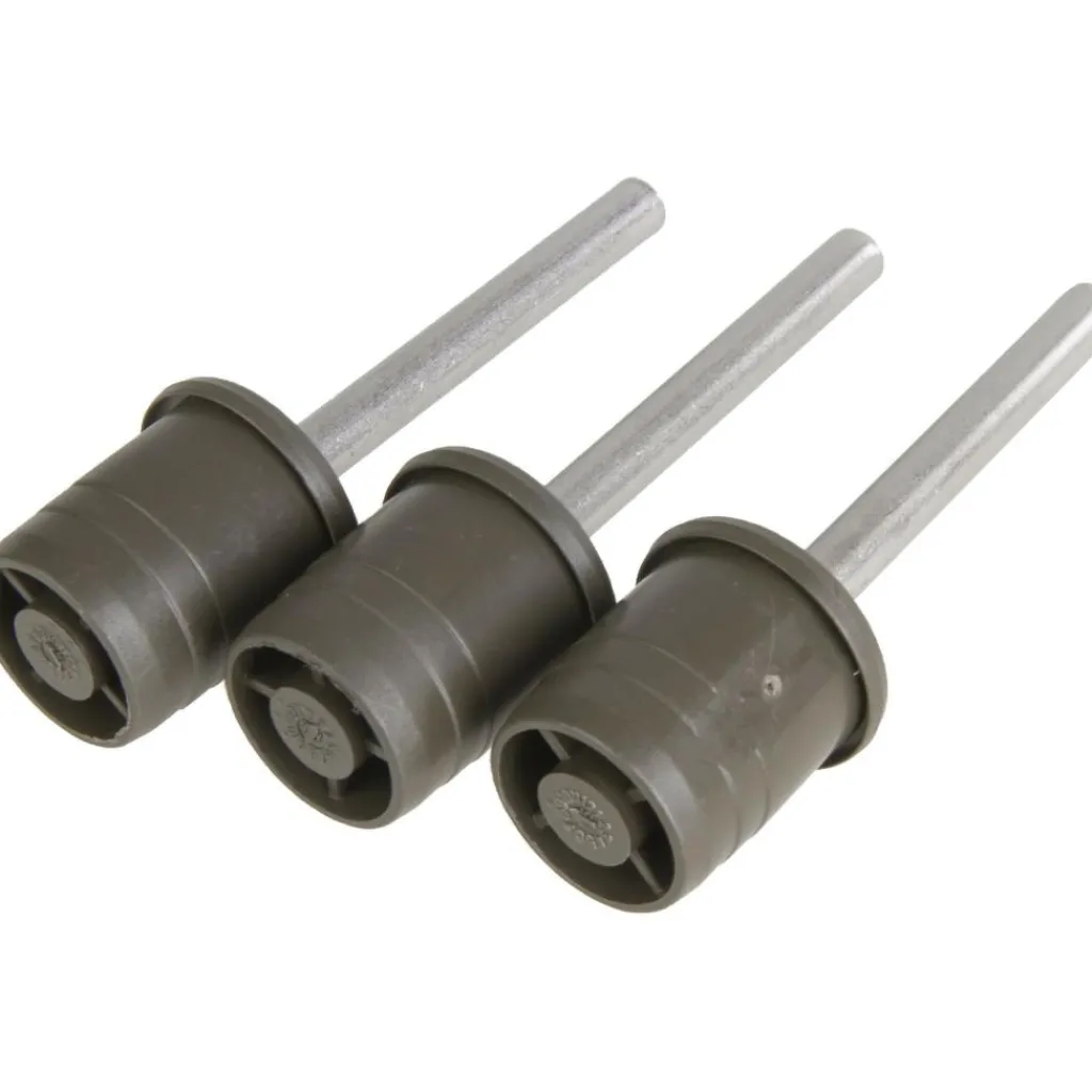 Tentstokken|Tentstokken-Isabella Zinox eindstuk met punt ø 22 mm