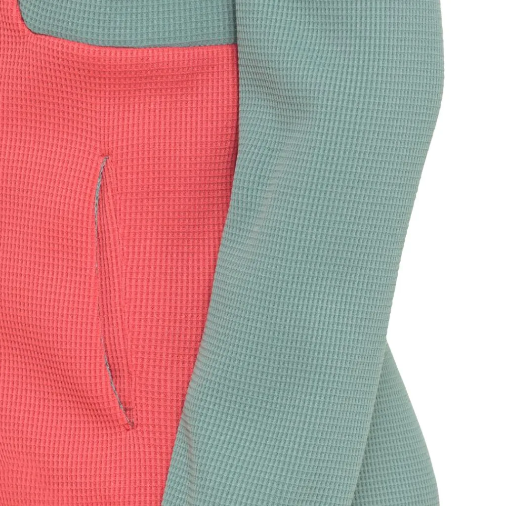Jack Wolfskin Actamic Grid fleece vest junior sunset coral< Fleece Vest