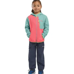 Jack Wolfskin Actamic Grid fleece vest junior sunset coral< Fleece Vest