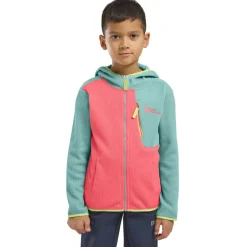 Jack Wolfskin Actamic Grid fleece vest junior sunset coral< Fleece Vest