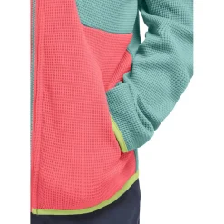 Jack Wolfskin Actamic Grid fleece vest junior sunset coral< Fleece Vest