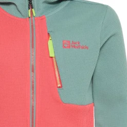 Jack Wolfskin Actamic Grid fleece vest junior sunset coral< Fleece Vest
