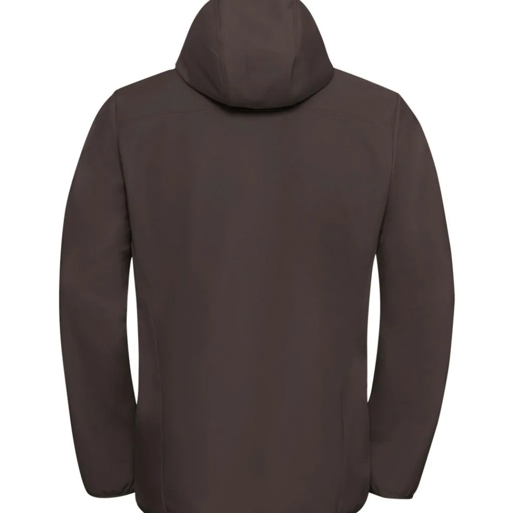 Outdoor Jack-Jack Wolfskin Bornberg Hoody softshell jas heren peat