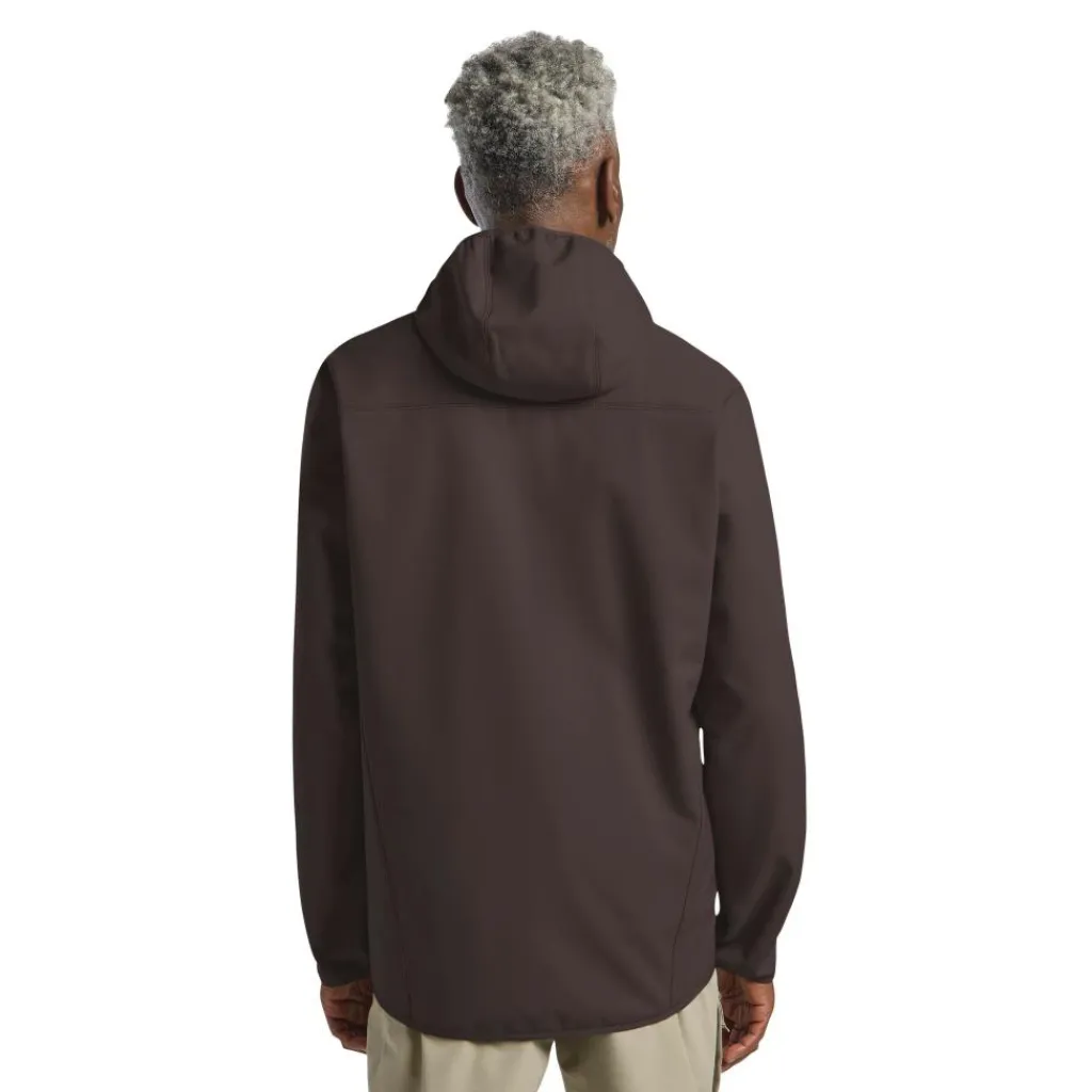 Outdoor Jack-Jack Wolfskin Bornberg Hoody softshell jas heren peat