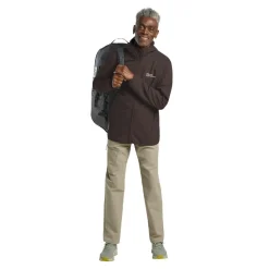 Outdoor Jack-Jack Wolfskin Bornberg Hoody softshell jas heren peat